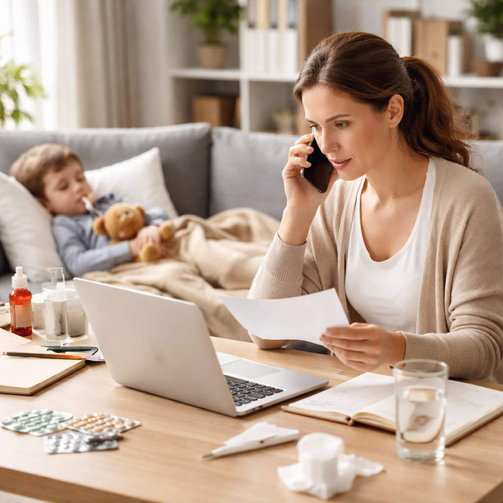 congé enfant malade